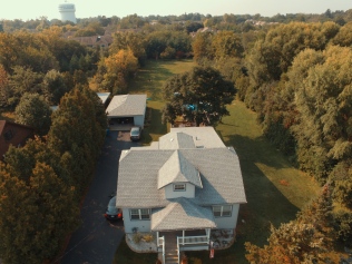 Aerial Shot of a Home